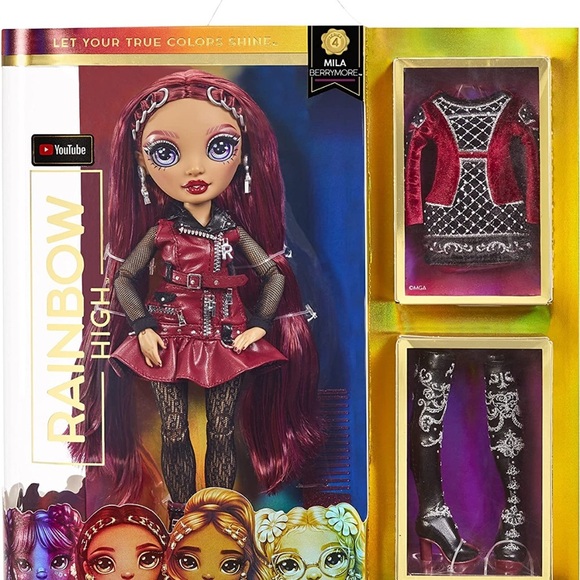 rainbow high Other - Rainbow High Mila Berrymore Doll with Red and Black Outfits